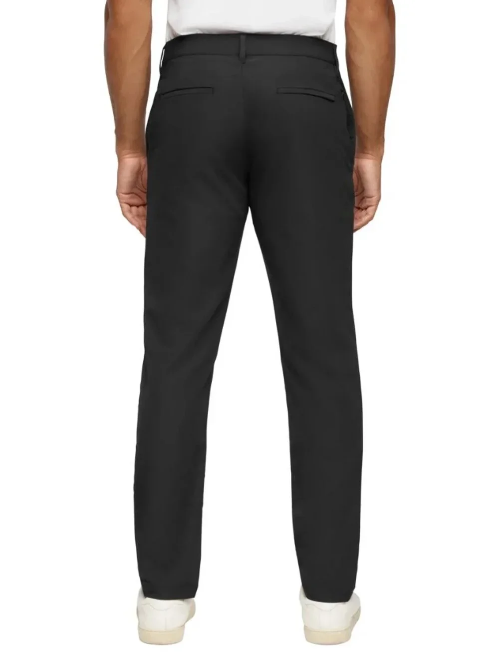 Banana Republic Men's Flat Front Pants Black, Size 40x32 (New)